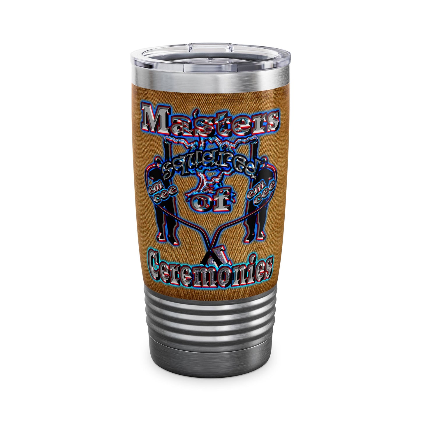 em cee squared - Ringneck Tumbler, 20oz (brown papyrus)
