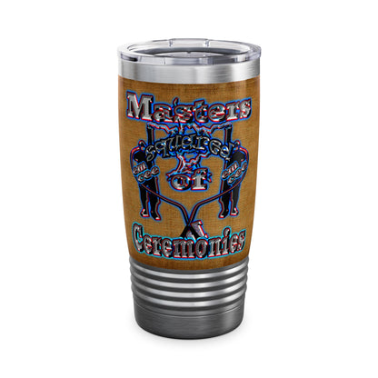 em cee squared - Ringneck Tumbler, 20oz (brown papyrus)