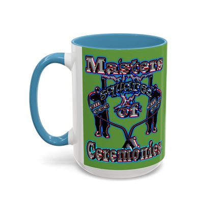 em cee squared - Accent Mug (green)