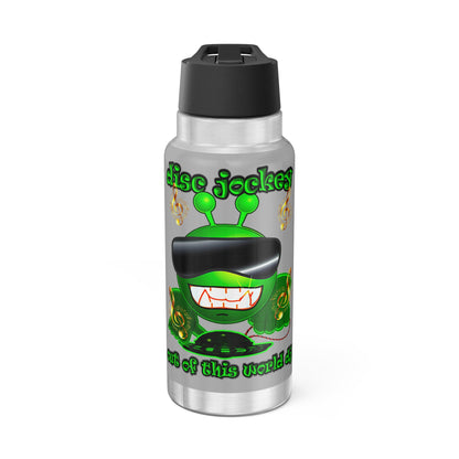 disc jockey - Gator Tumbler, 32oz (light grey)