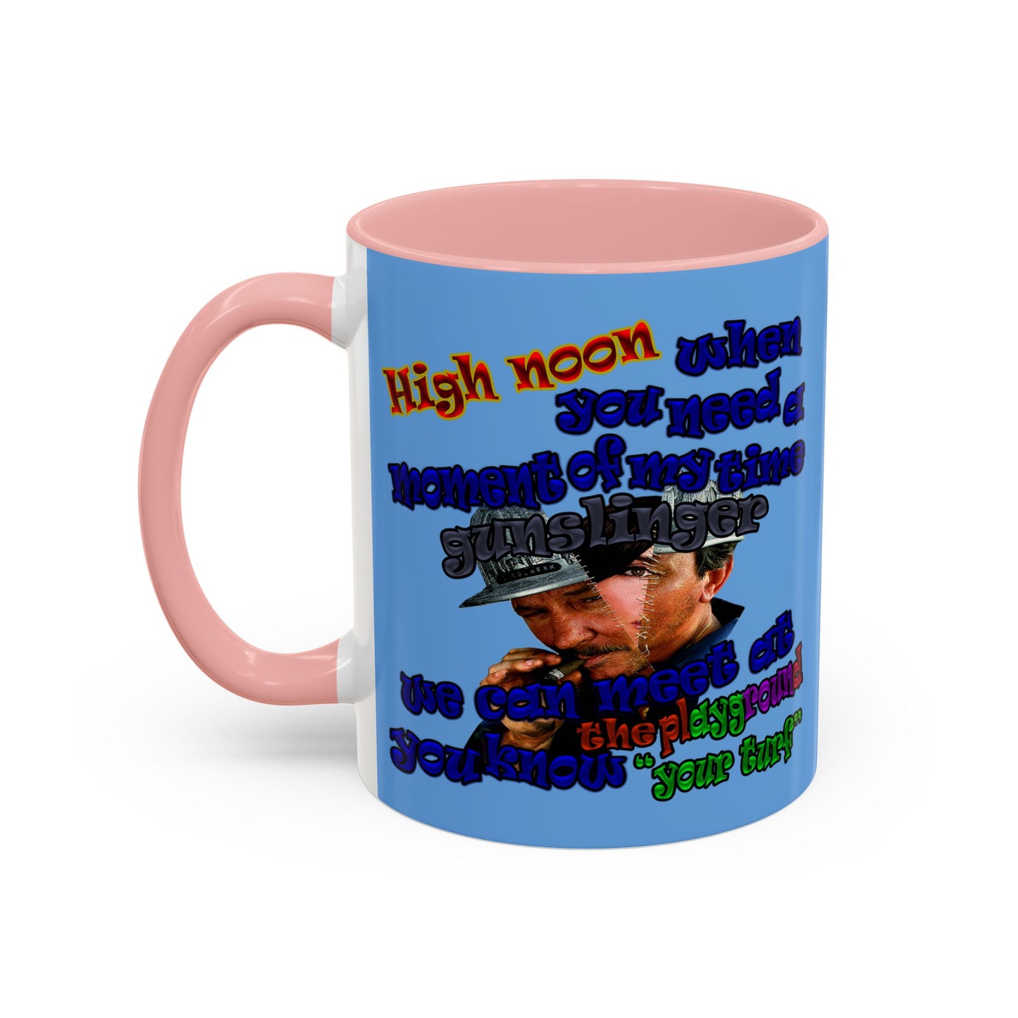high noon - Accent Mug (light blue)