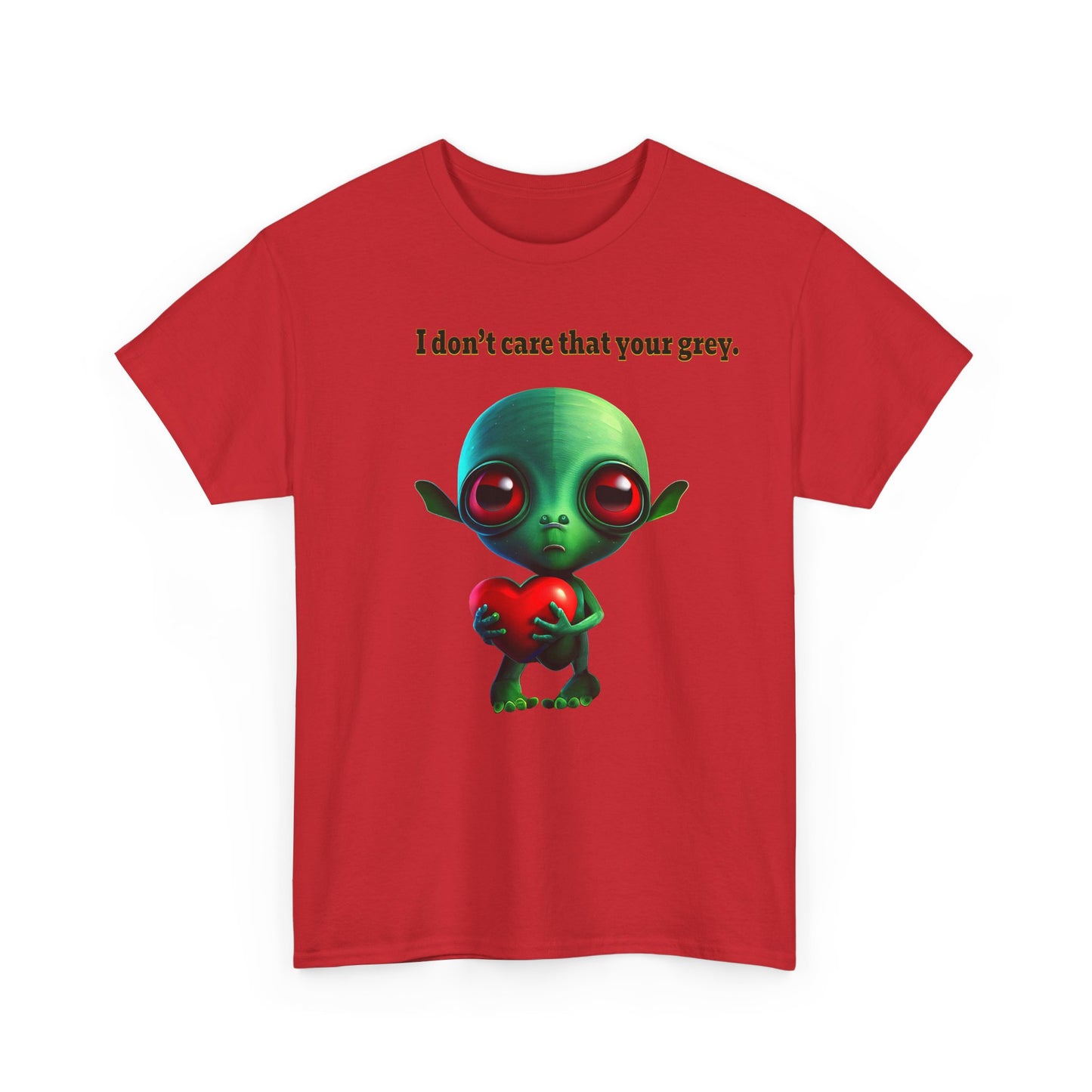 I don't care that your grey - Unisex Heavy Cotton Tee