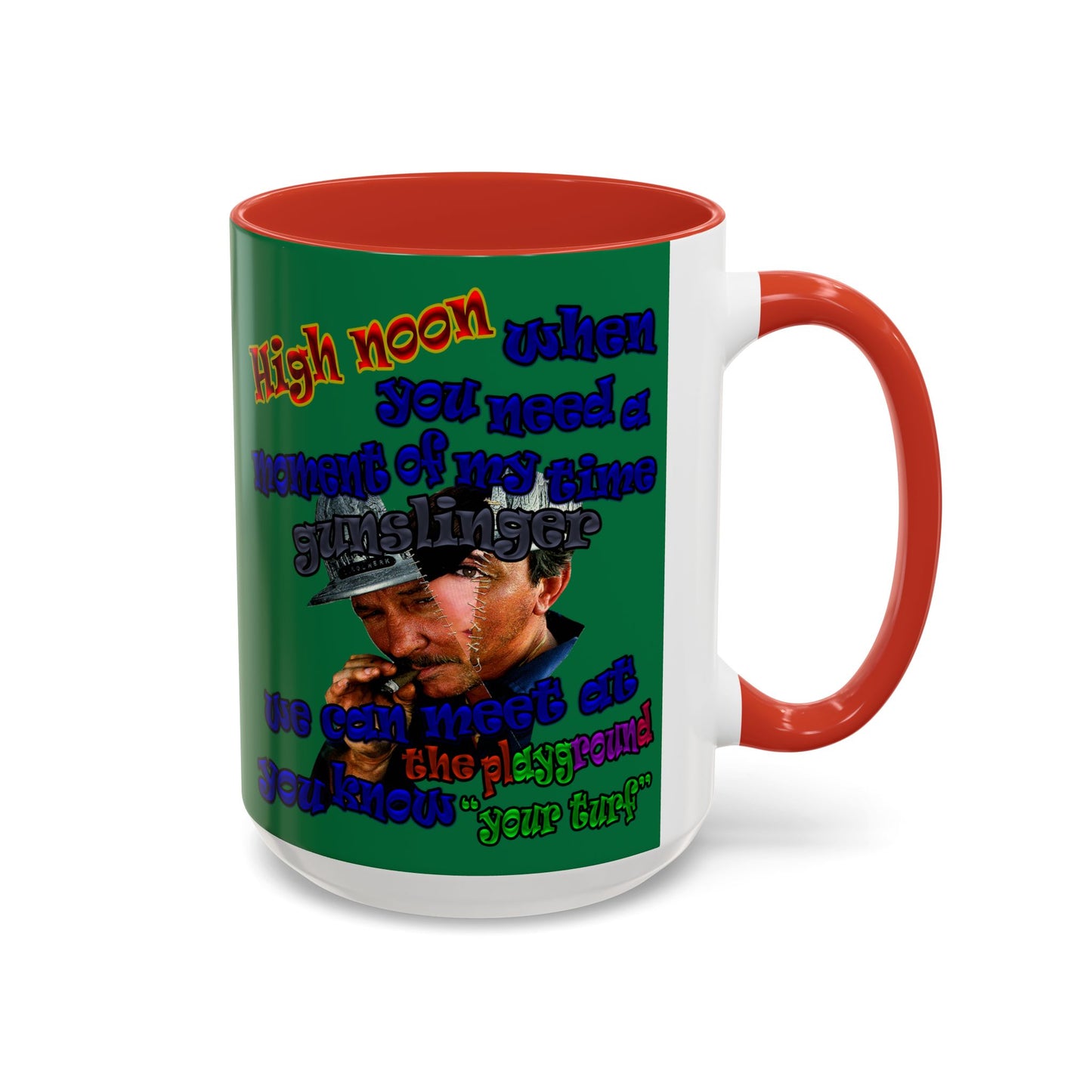 high noon - Accent Mug (dark green)