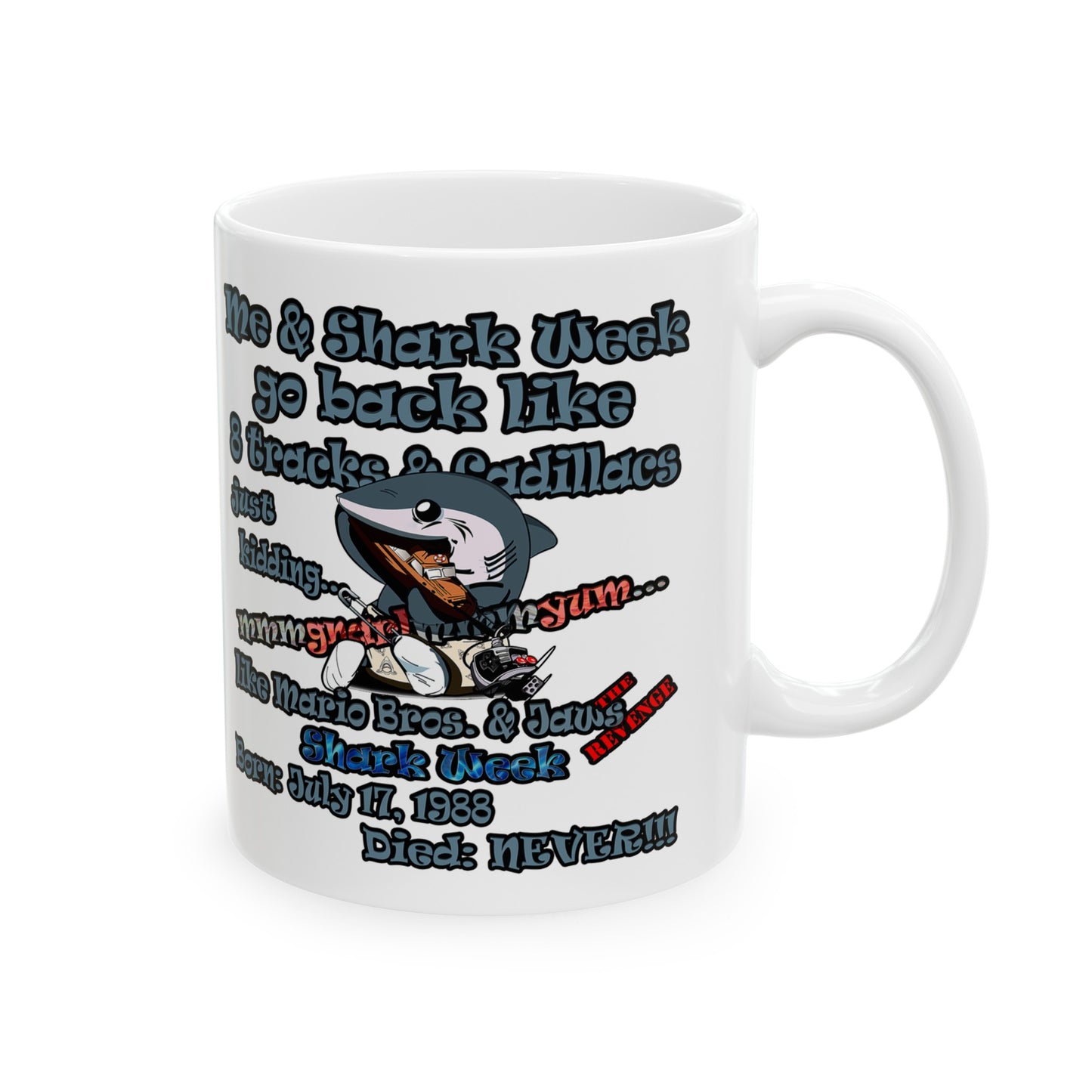 shark week - White Mug