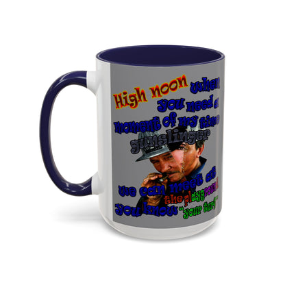 high noon - Accent Mug (grey)