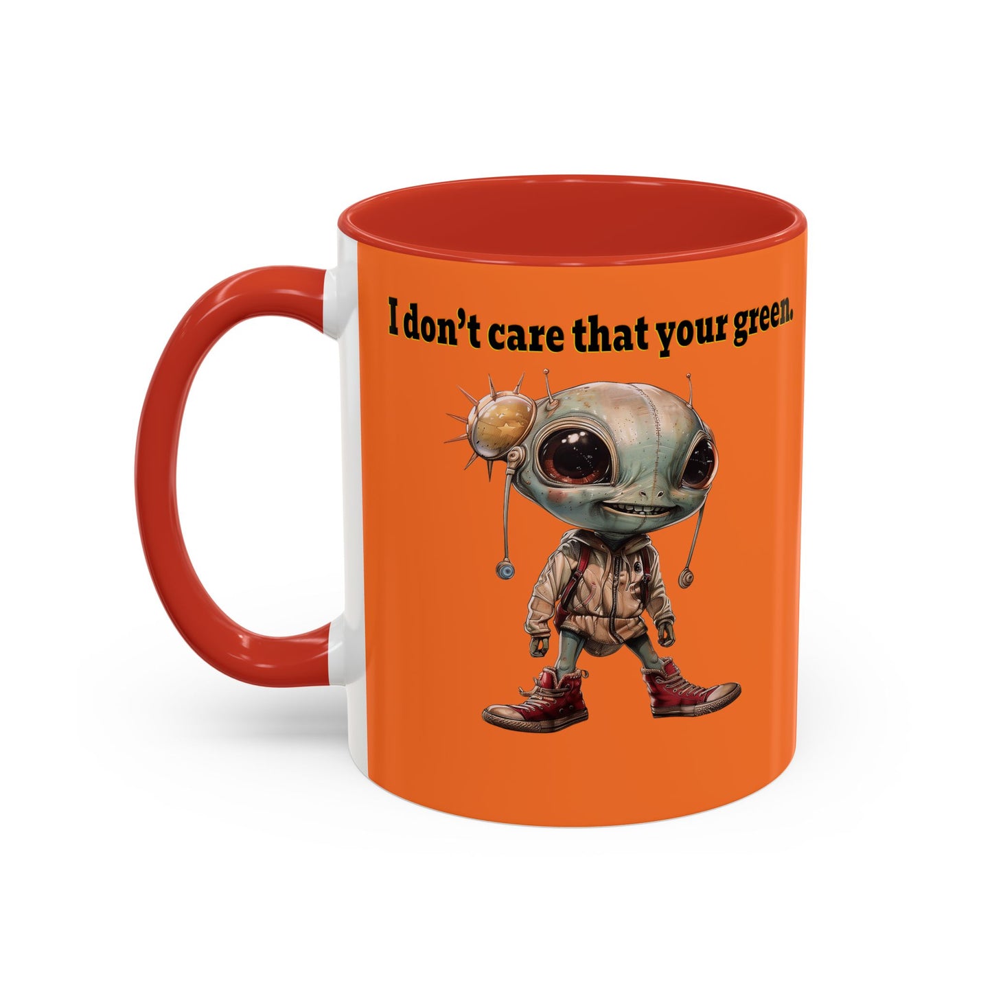 I don't care that your grey - Accent Mug (crusta)