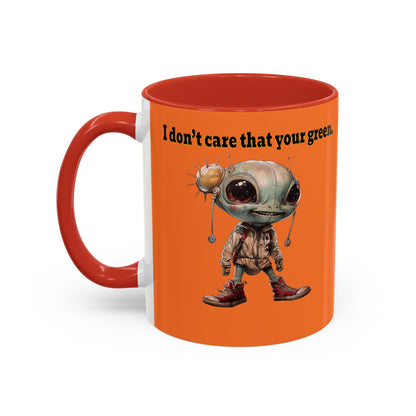 I don't care that your grey - Accent Mug (crusta)