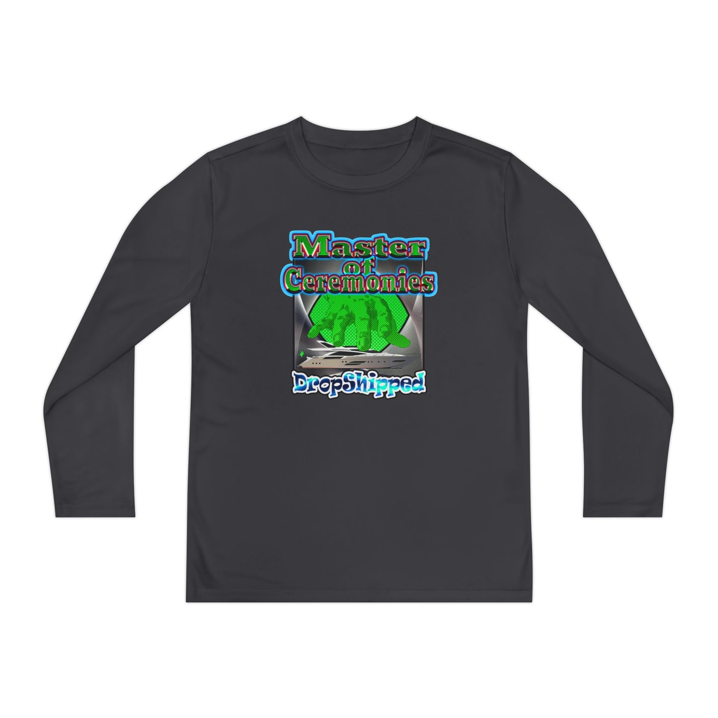 logo - Youth Long Sleeve Competitor Tee