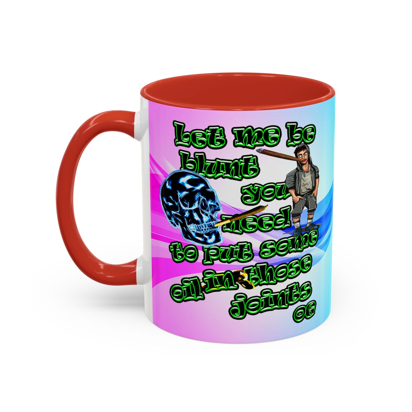 og - Accent Mug (light blue-pink wave)