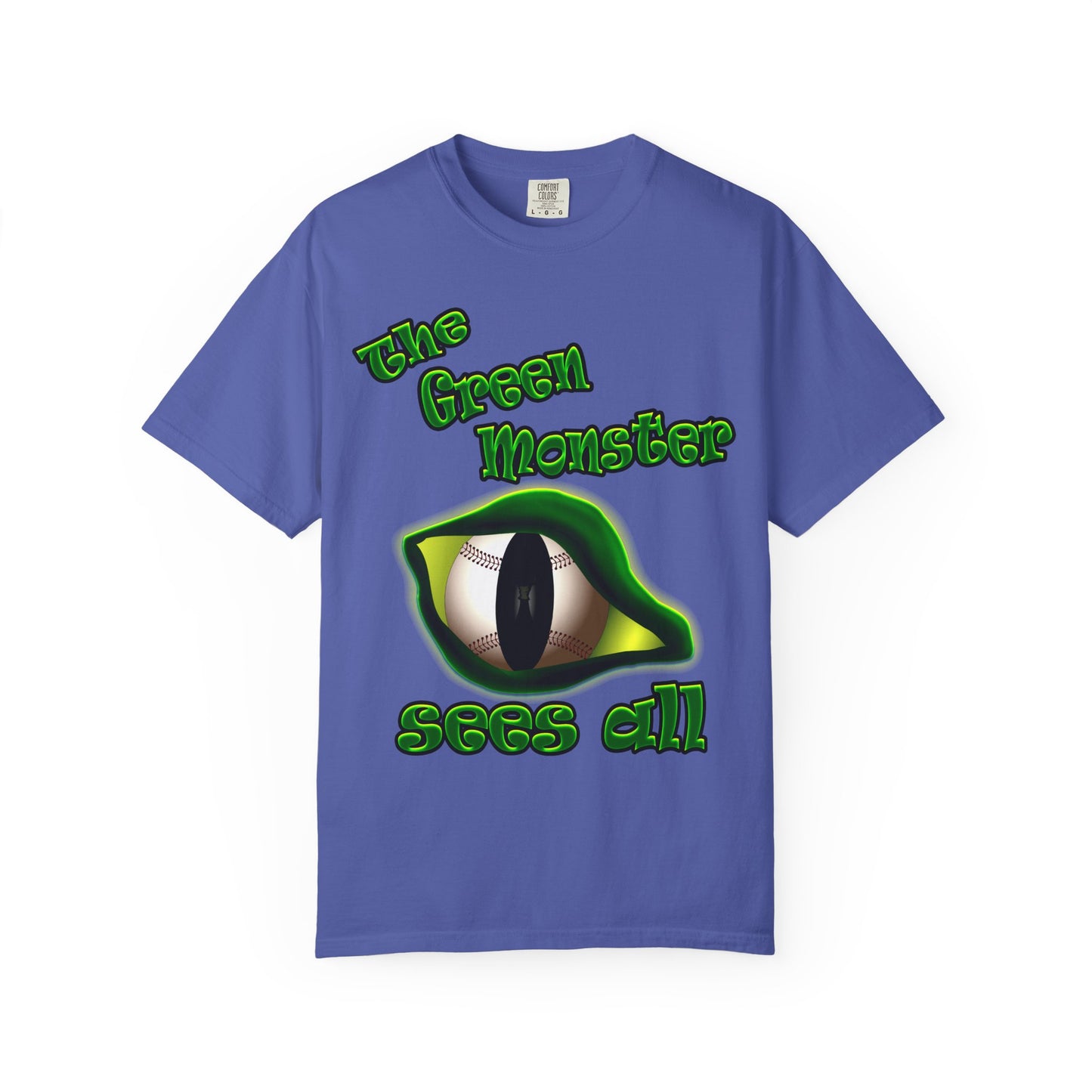 green monster - Unisex Garment-Dyed T-shirt