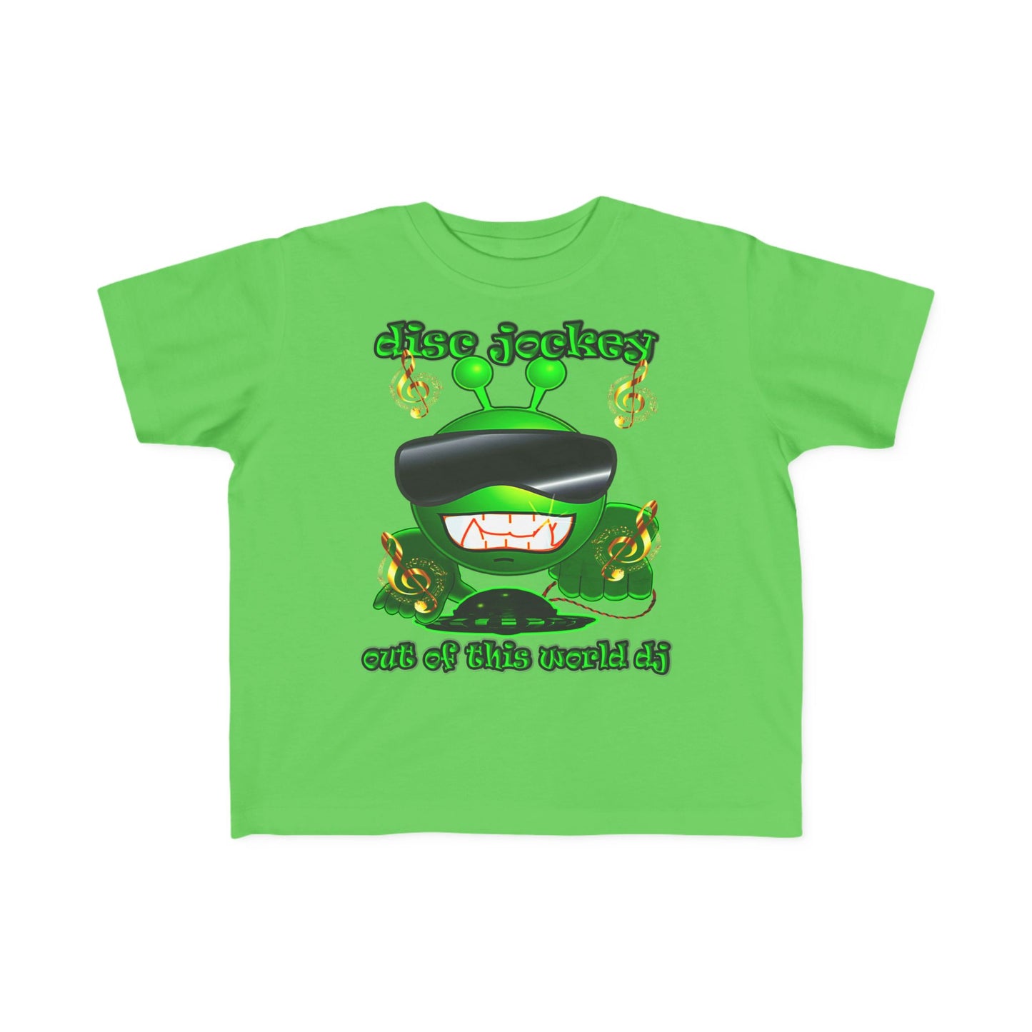 disc jockey - Toddler's Fine Jersey Tee
