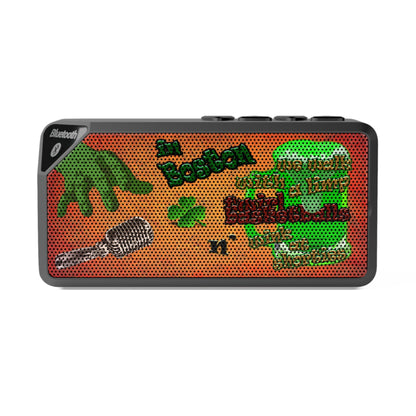 celtics logo - Jabba Bluetooth Speaker (burnt orange)