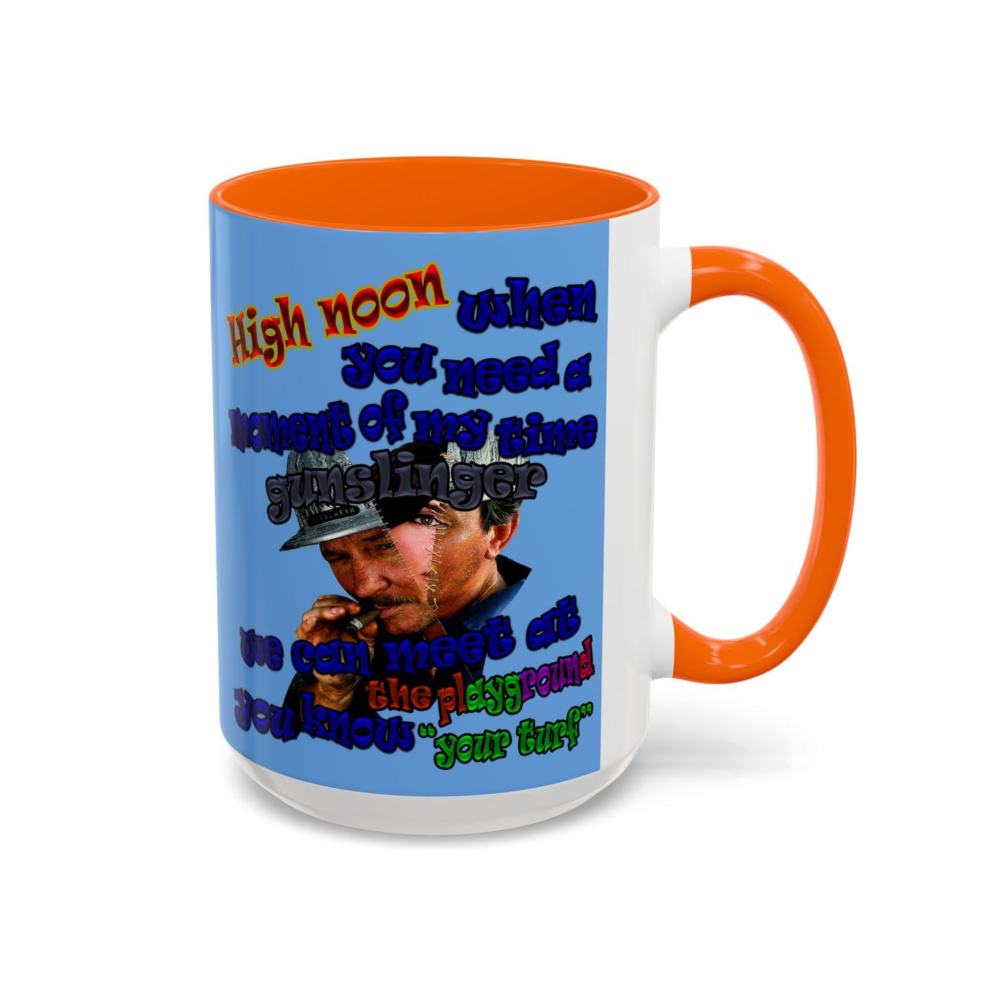 high noon - Accent Mug (light blue)
