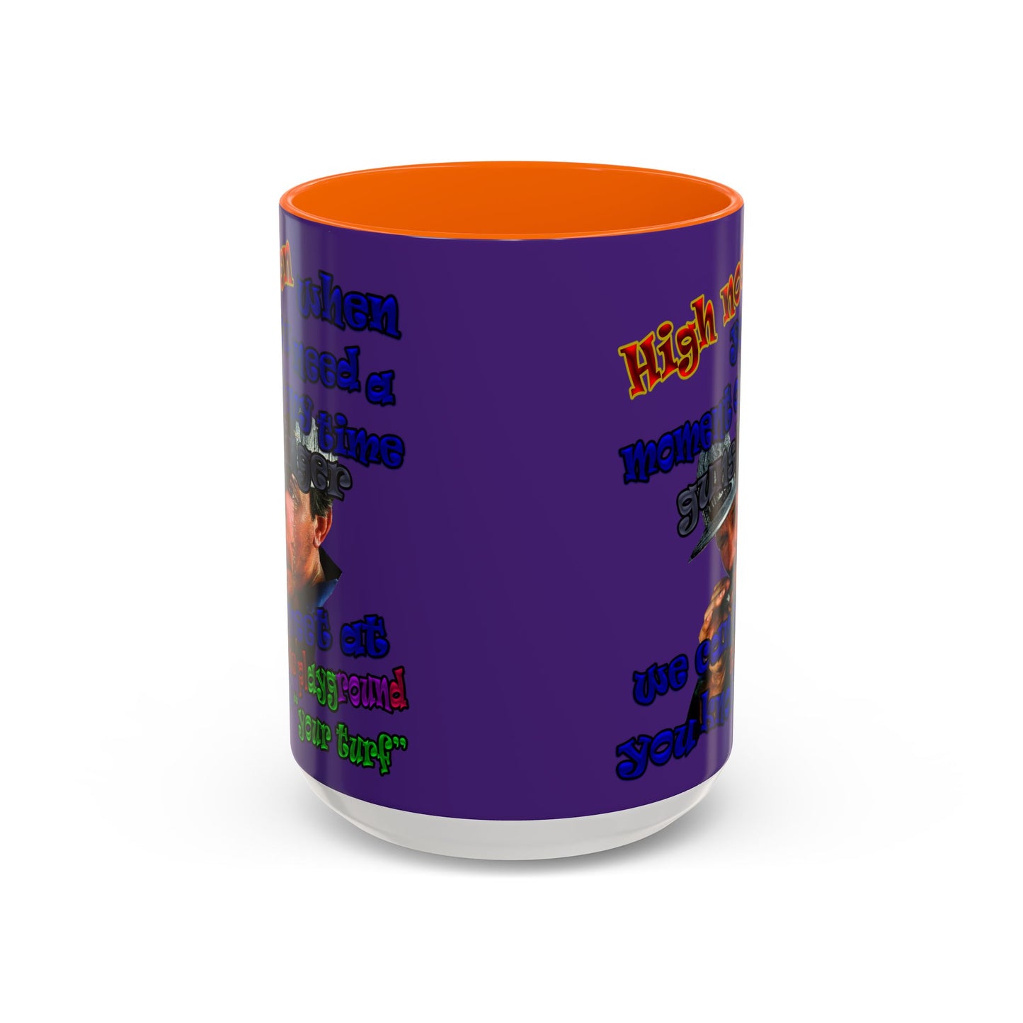 high noon - Accent Mug (purple)