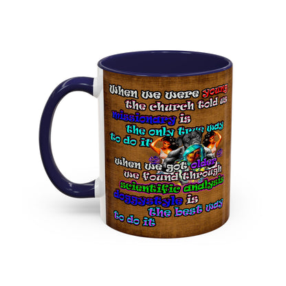 doggystyle - Accent Mug (brown papyrus)