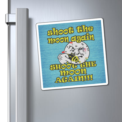 shoot the moon again - Magnets - (faded blue)