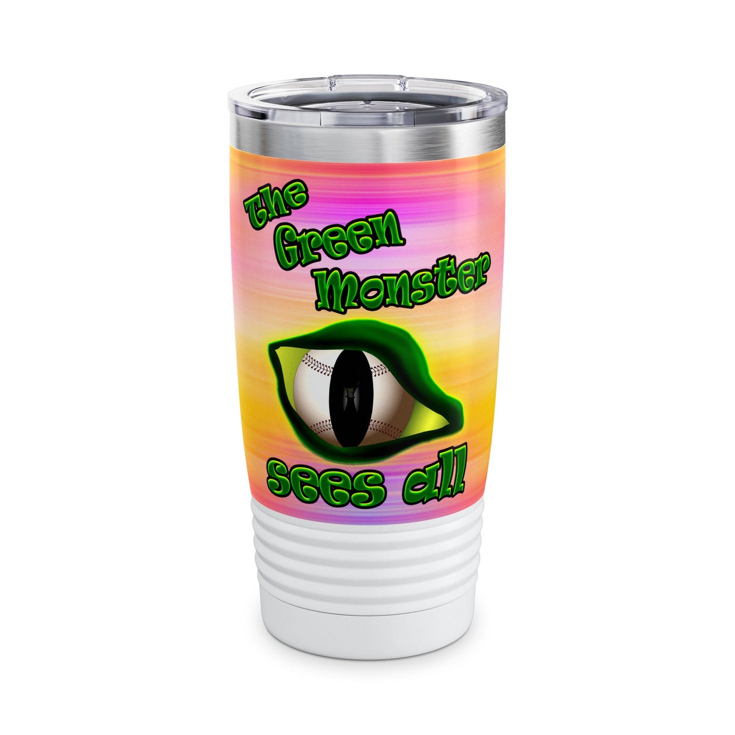 green monster - Ringneck Tumbler, 20oz (color blur)