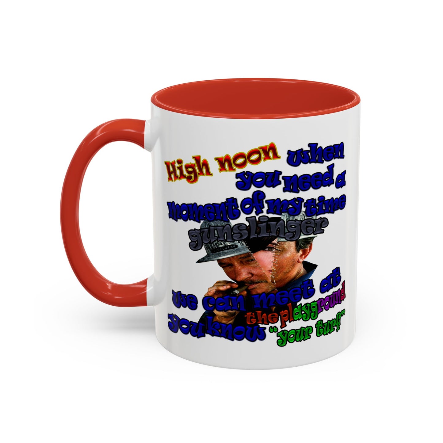 high noon - Accent Mug (white)