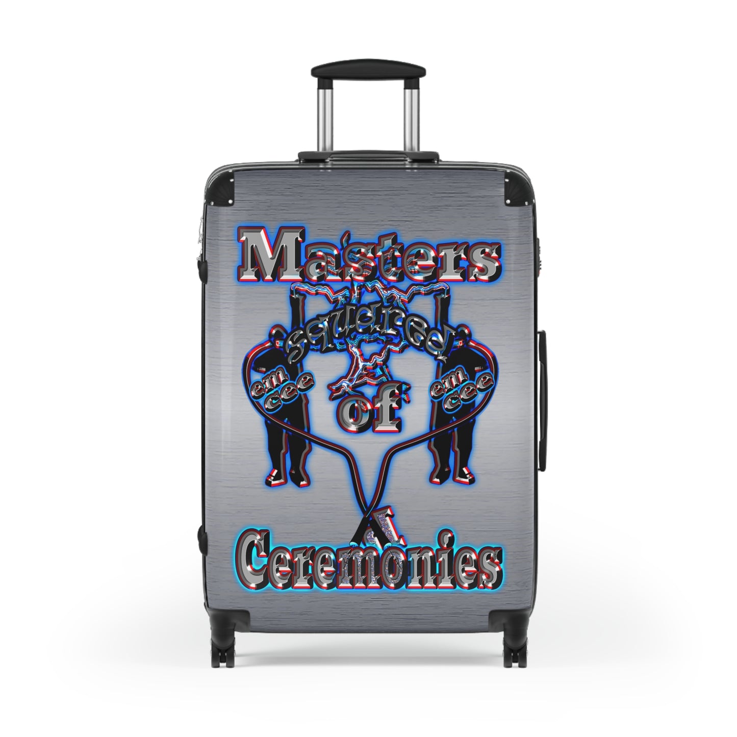 em cee squared - Suitcase (brushed nickel)