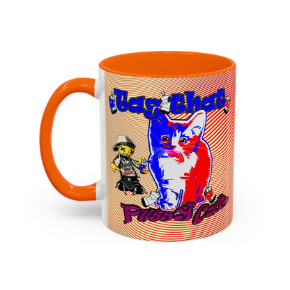 tag that - Accent Mug (yellow-orange wave)