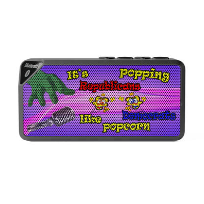popping like popcorn - Jabba Bluetooth Speaker (purple-pink wave)