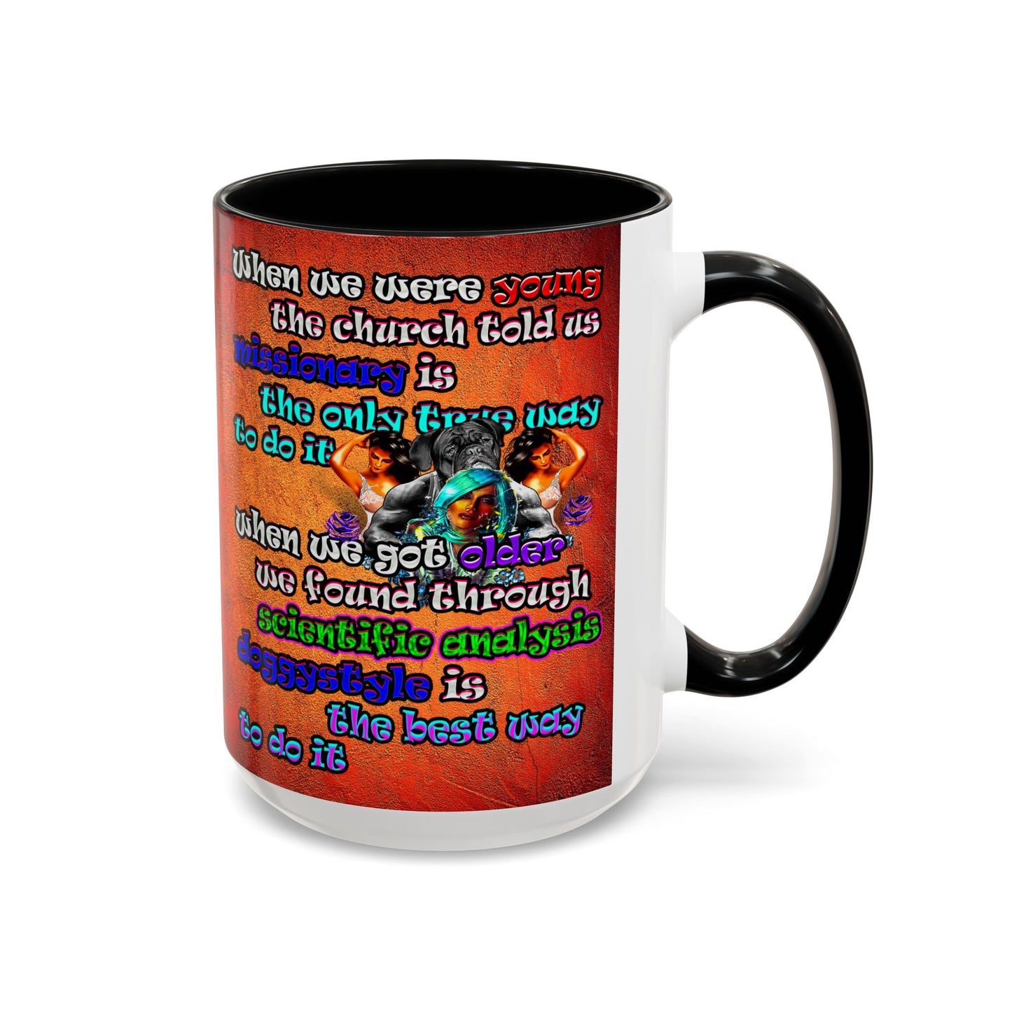 doggystyle - Accent Mug (burnt orange)