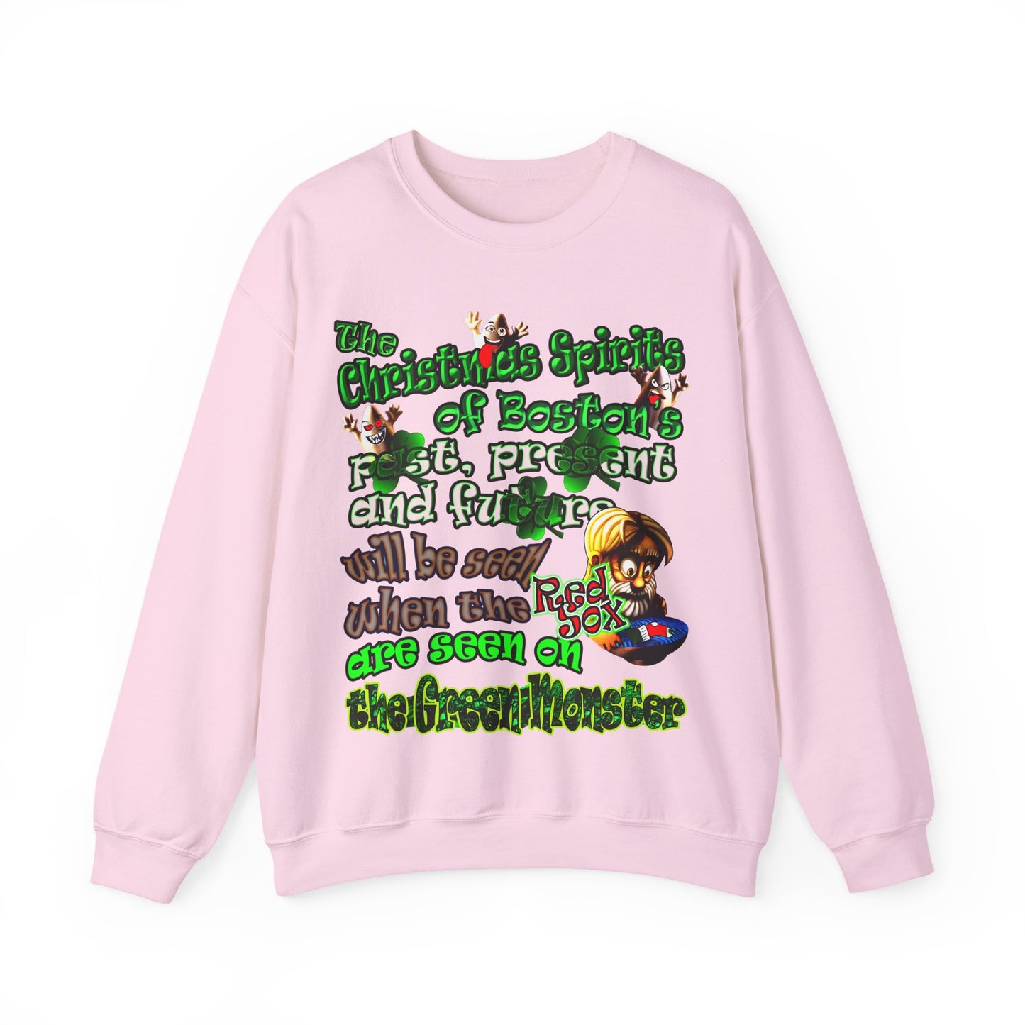 christmas spirits of boston - Unisex Heavy Blend™ Crewneck Sweatshirt