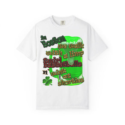 celtics logo - Unisex Garment-Dyed T-shirt
