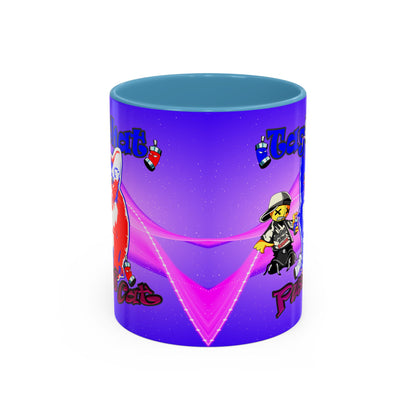 tag that - Accent Mug (purple-pink wave)