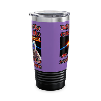 defy conquer reach - Ringneck Tumbler, 20oz (light purple)