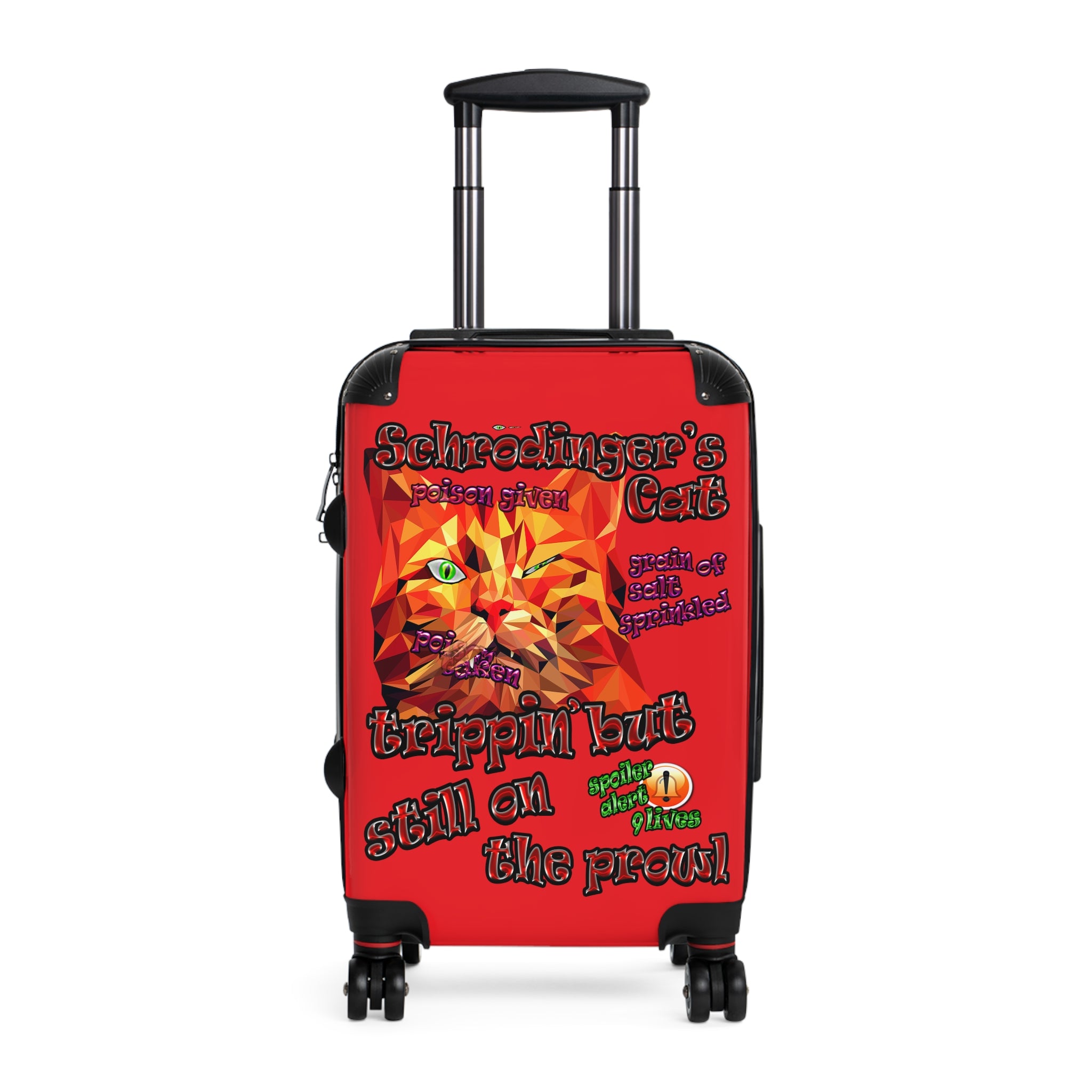 schrodinger's cat - Suitcase (red)