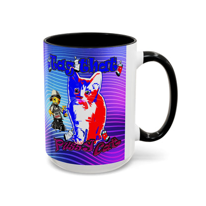tag that - Accent Mug (purple wave)