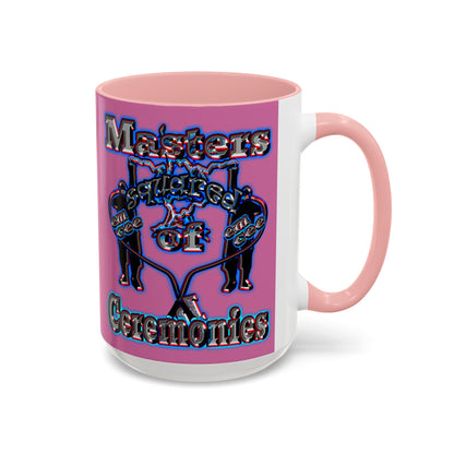 em cee squared - Accent Mug (light pink)