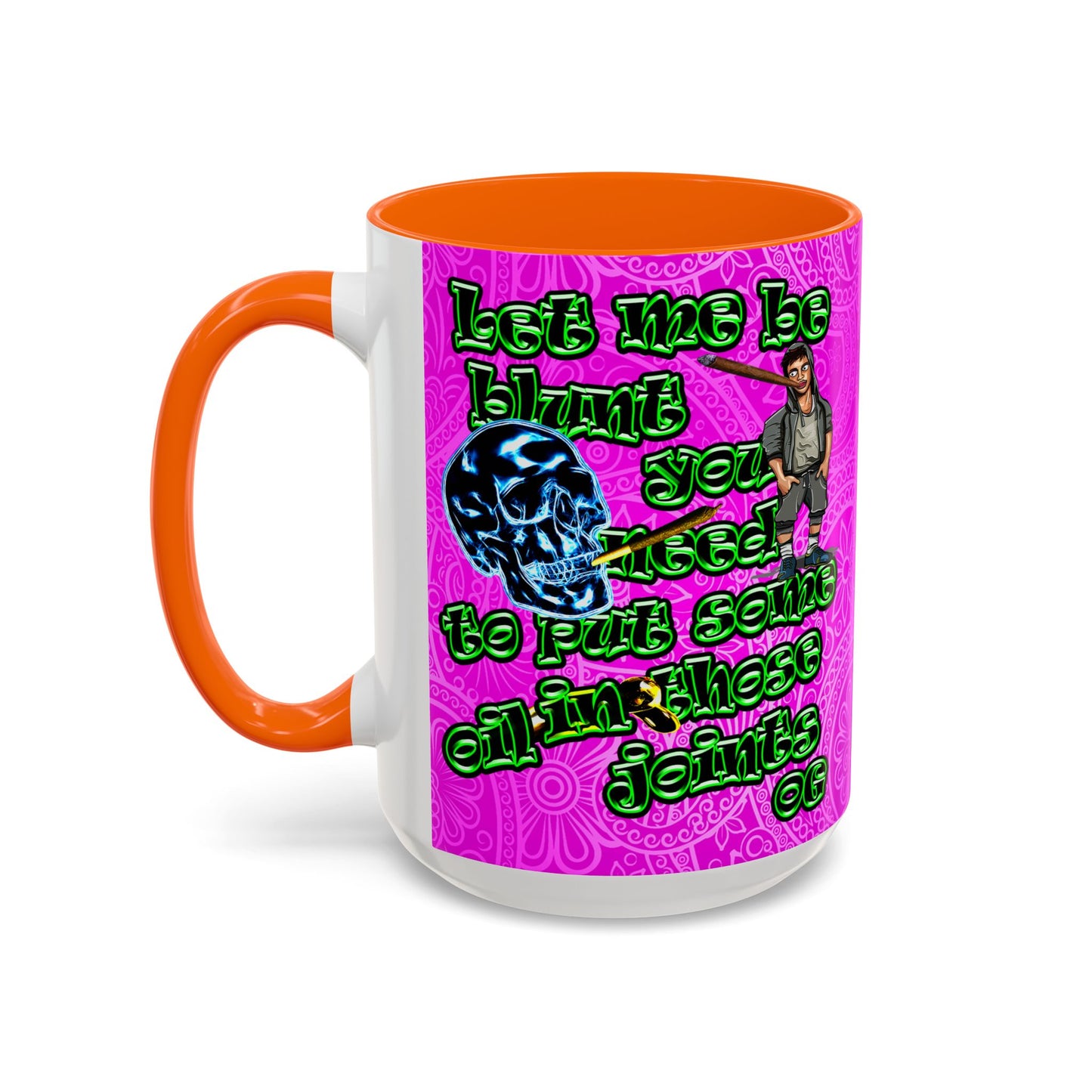 og - Accent Mug (pink swirl)