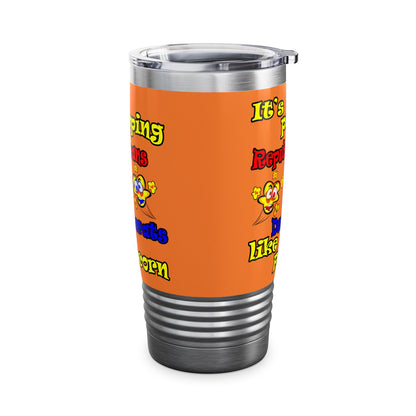 popping like popcorn - Ringneck Tumbler, 20oz (crusta)