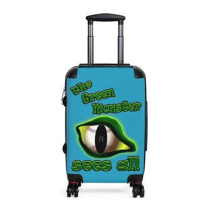 green monster - Suitcase (turquoise)