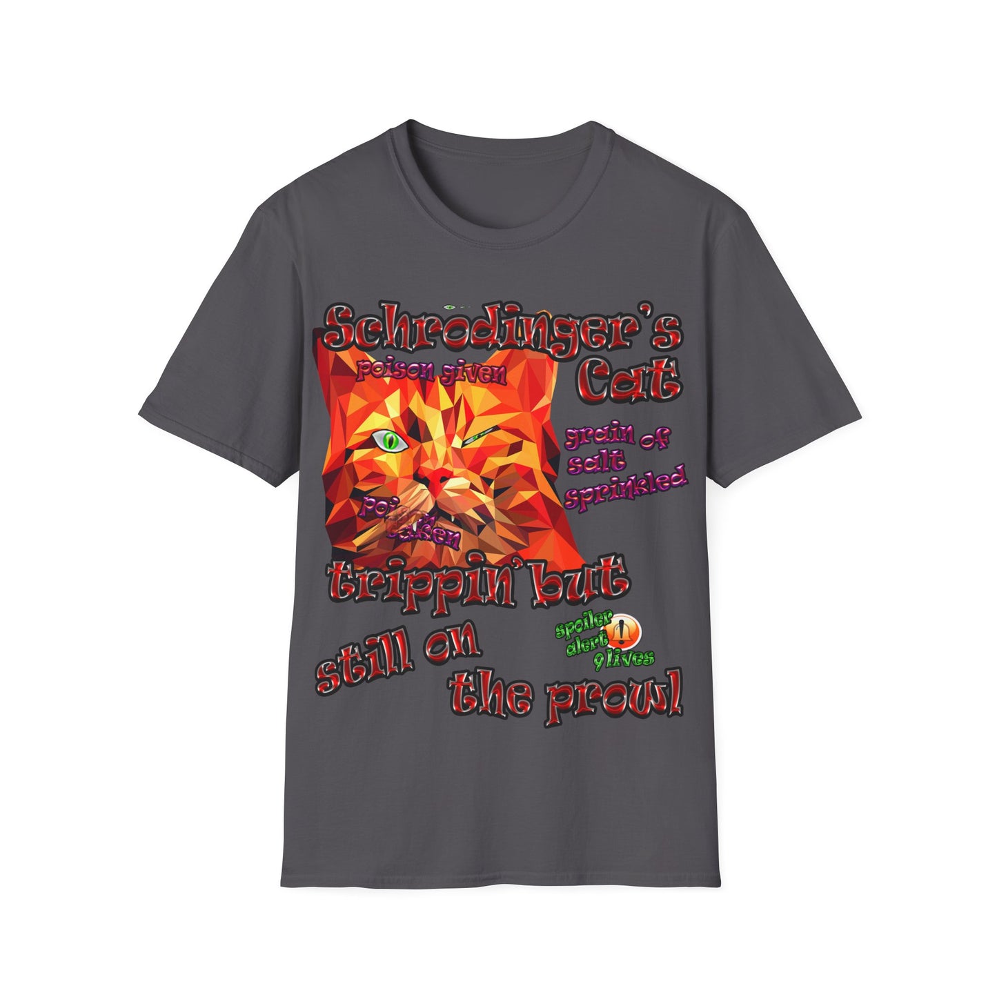 schrodinger's cat - Unisex Softstyle T-Shirt