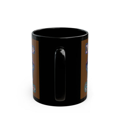 em cee squared - Black Mug (brown)