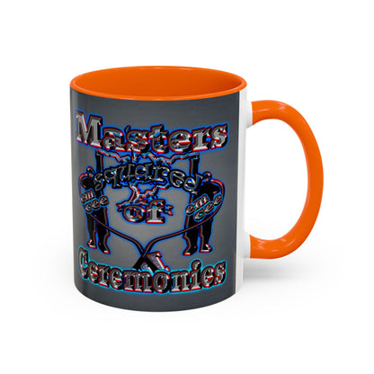 em cee squared - Accent Mug (grey-light grey)