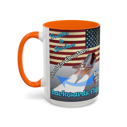 shoot for the stars - Accent Mug (brushed nickel)