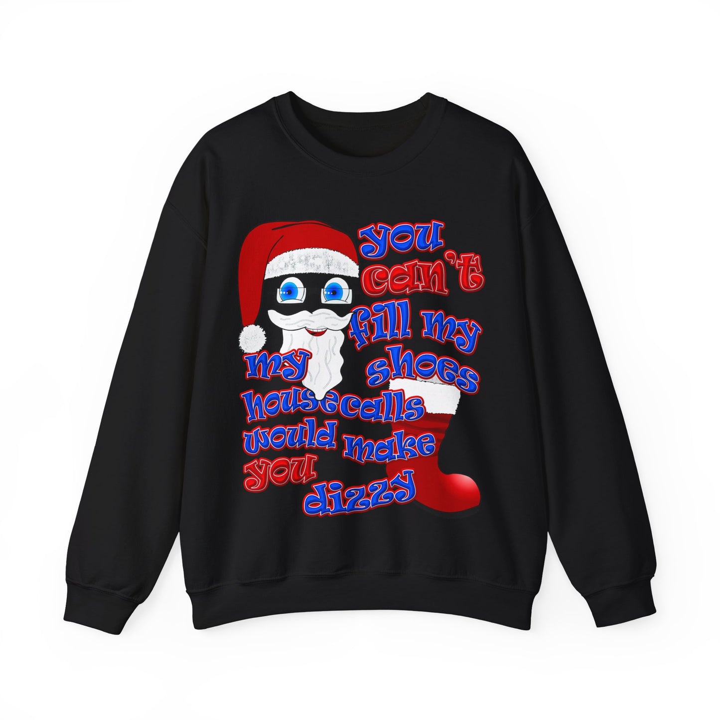 santa's shoes - Unisex Heavy Blend™ Crewneck Sweatshirt