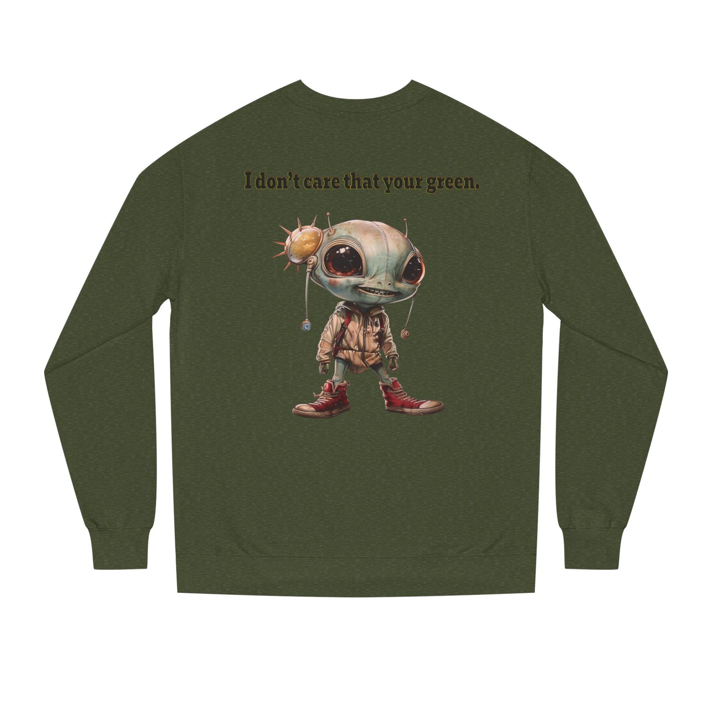 I don't care that your grey - Unisex Crew Neck Sweatshirt