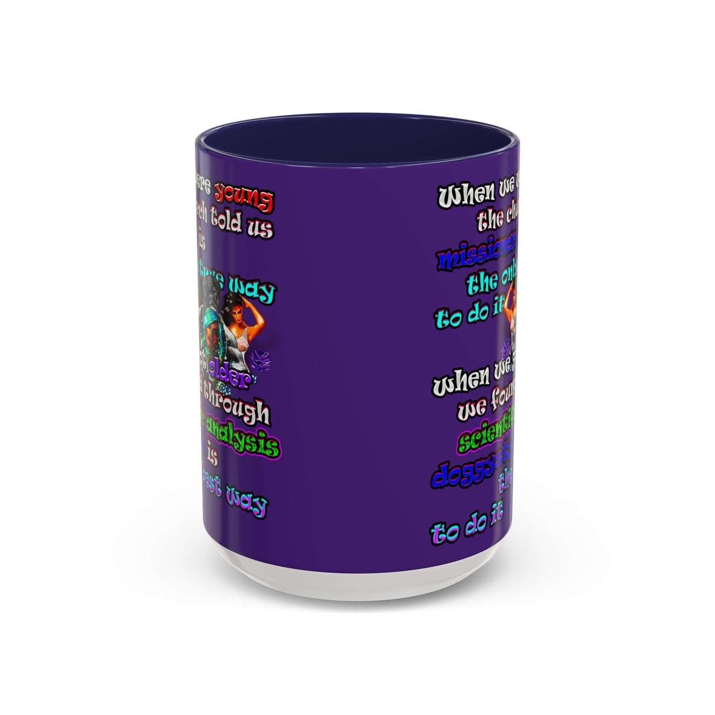 doggystyle - Accent Mug (purple)