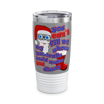 santa's shoes - Ringneck Tumbler, 20oz (grey)