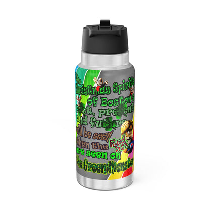 christmas spirits of boston - Gator Tumbler, 32oz  (rainbow split)