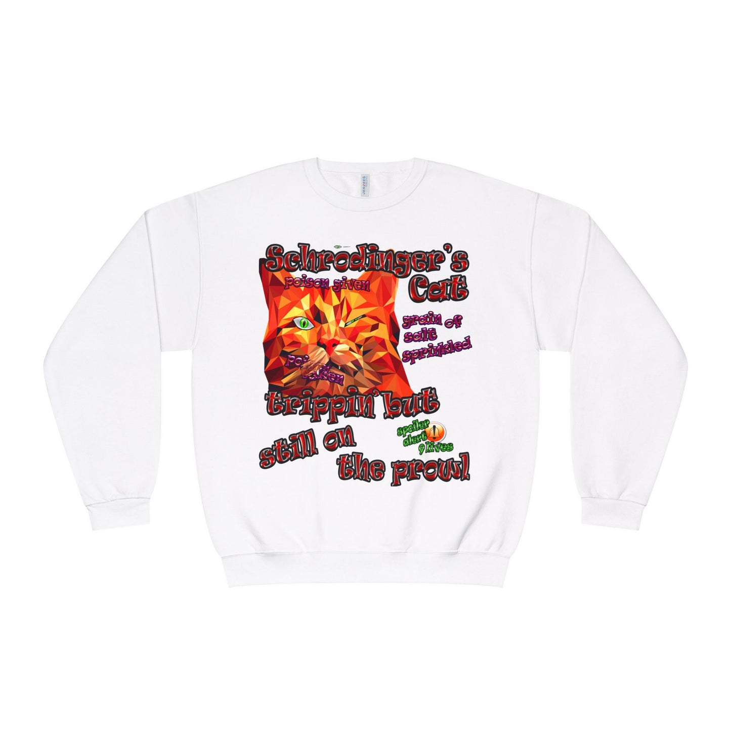 schrodinger's cat - Unisex NuBlend® Crewneck Sweatshirt