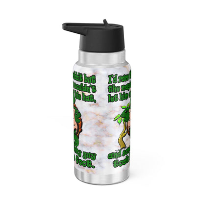turtle race - Gator Tumbler, 32oz  (white marble)