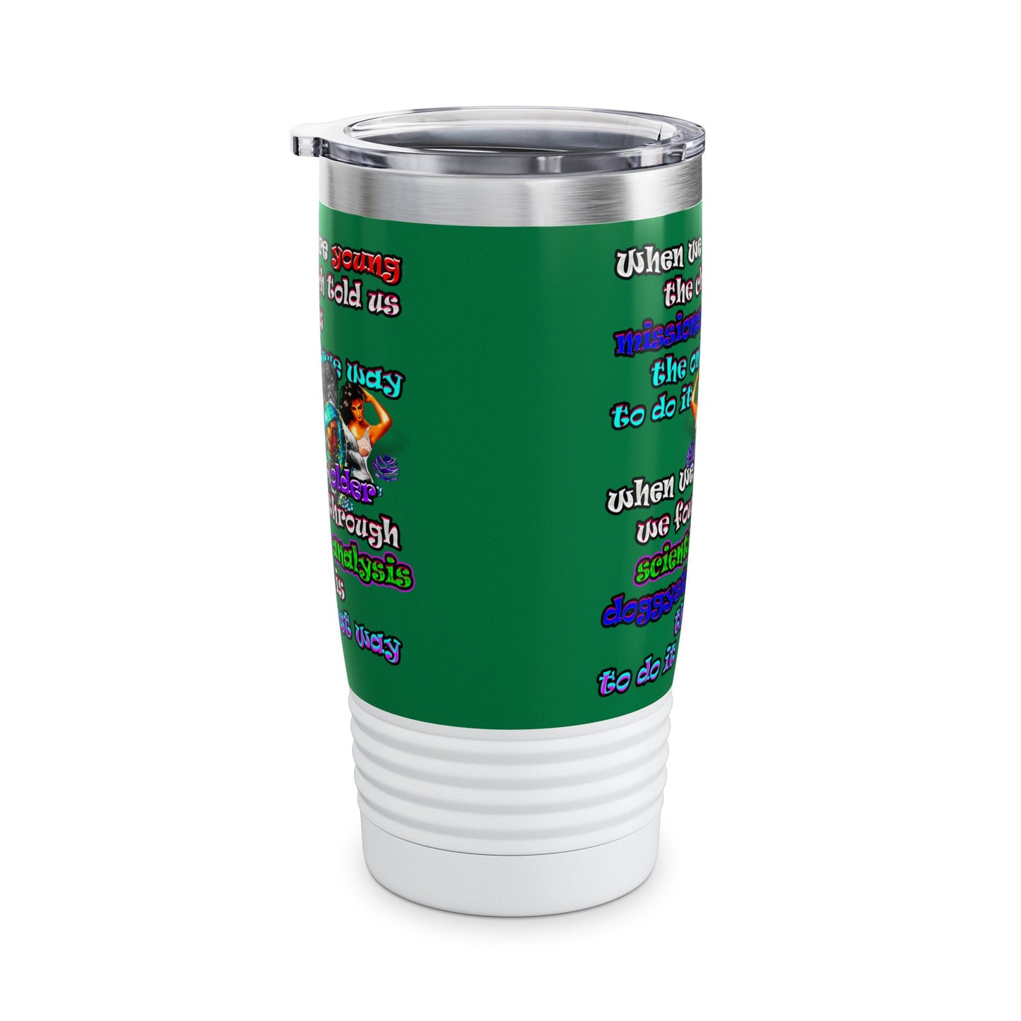 doggystyle - Ringneck Tumbler, 20oz (dark green)