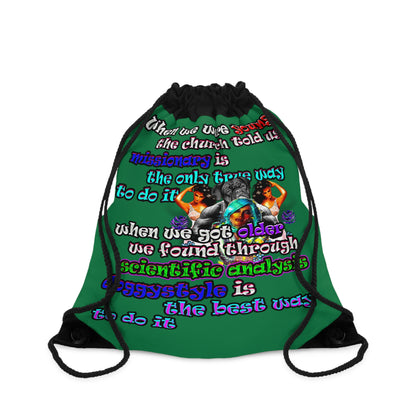 doggystyle - Drawstring Bag (dark green)
