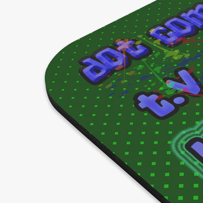 drop the beat - Mouse Pad (Rectangle) (logo green)
